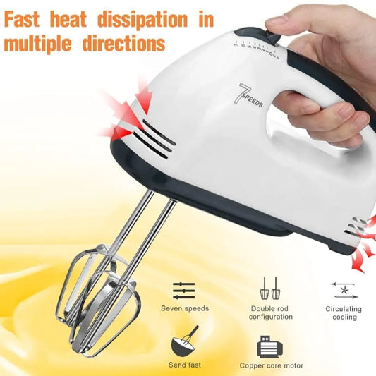 7-Speed Hand Mixer with Circulating Cooling