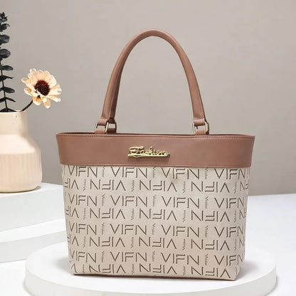 Women's Leather Plain Shoulder Bag