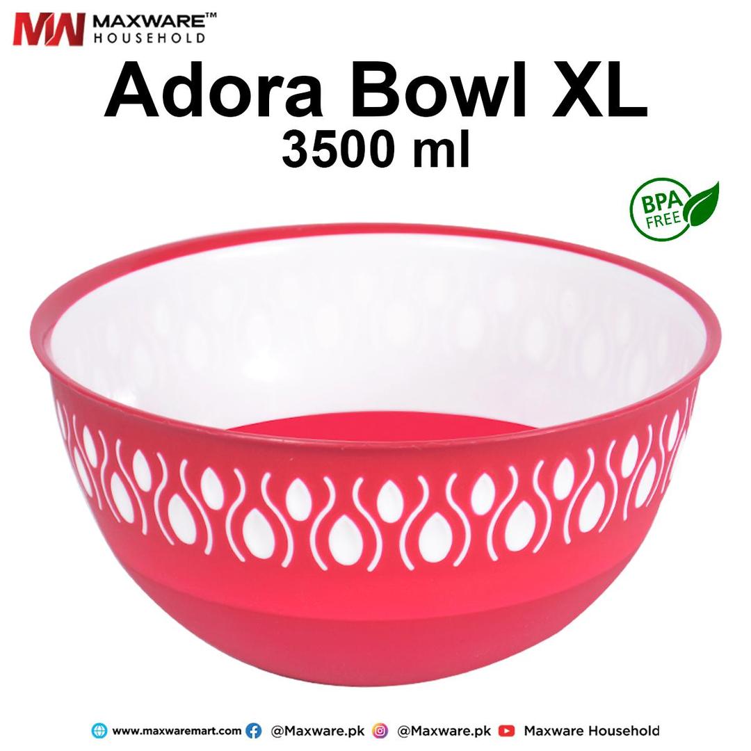 Adora Bowl 3500ml XL Multicolor ABS Plastic Kitchen Essential