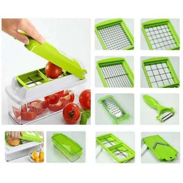 Green Nicer Dicer Plus Multi-Function Kitchen Set