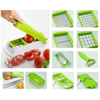 Green Nicer Dicer Plus Multi-Function Kitchen Set
