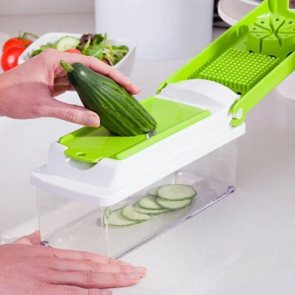 Green Nicer Dicer Plus Multi-Function Kitchen Set