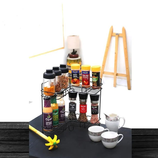 Iron Spices Rack for Kitchen Storage