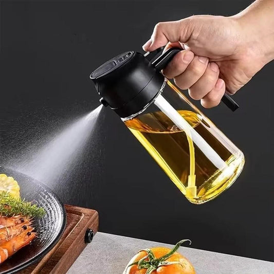 Glass Oil Sprayer Bottle for Kitchen Use