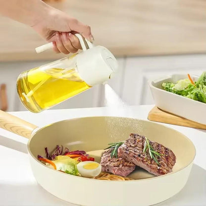 Glass Oil Sprayer Bottle for Kitchen Use
