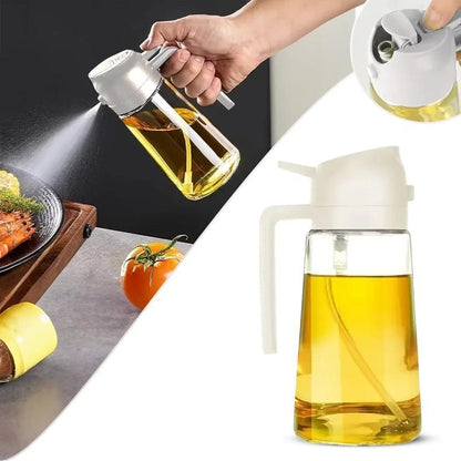 Glass Oil Sprayer Bottle for Kitchen Use