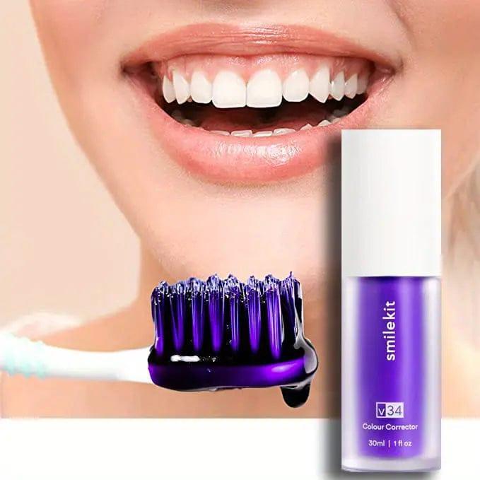 V34 Purple Teeth Whitening Serum 30ml