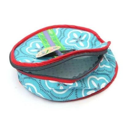 Cotton Printed Zipper Roti Cover 25x25cm