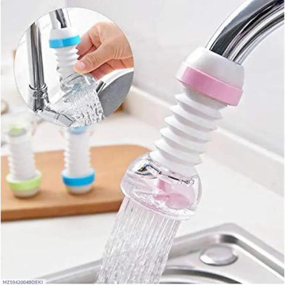 Kitchen Tap Extender Set of 2 Plastic Multicolor