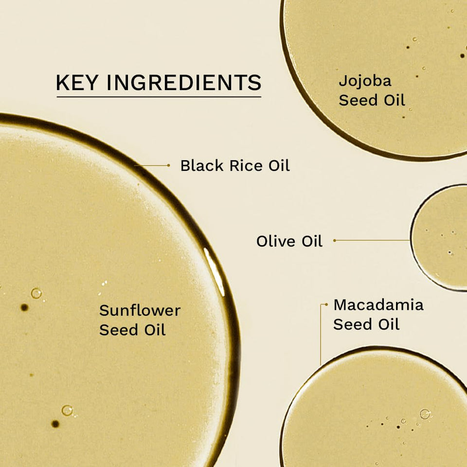 HARUHARU wonder Black Rice Moisture Cleansing Oil, Double Cleansing, Daily Makeup Remover, Pore Oil Cleanser, Korean Skincare, For sensitive, Non-comedogenic, 5.1 fl oz