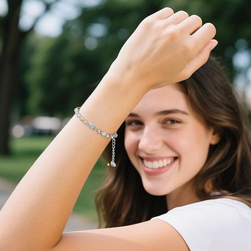 Beaded Bracelets for Women - Sometimes You Forget You're Awesome Inspirational Jewelry - Unique Stocking Stuffers for Women, Birthday Present or Best Friendship Bracelets