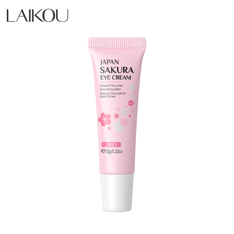 LAIKOU Moisturizing Reduce Fine Lines Brighten Skin Tone Care Toner Cream Eye Cream Cleanser 6Pcs Sakura Facial Set Skin Care
