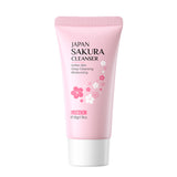 LAIKOU Moisturizing Reduce Fine Lines Brighten Skin Tone Care Toner Cream Eye Cream Cleanser 6Pcs Sakura Facial Set Skin Care