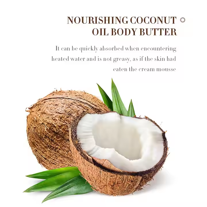 Best Selling SADOER 200g Coconut Butter Facial Body Moisturizing Smoothing Stay Fragrant Skin Care