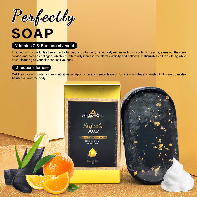 Private Label Vitamin C Skin Care Removing Dark Spots Body Care Nourishing Moisturizing Face Glow Skin Care Set for Black Women