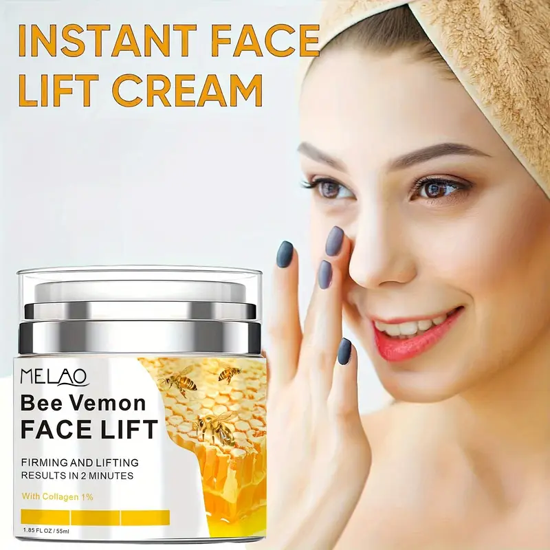 OEM Face Neck Firming Bee Venom Skin Care Removing & Repair Comprehensive Facial Cream Bee Venom Skin Treatment Bee Venom Cream