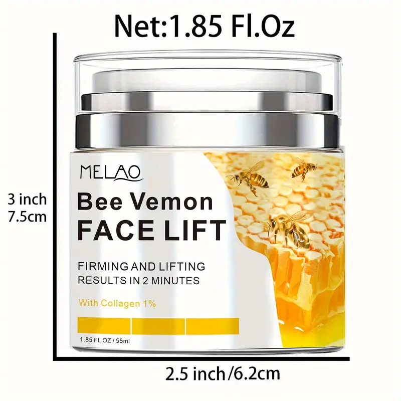 OEM Face Neck Firming Bee Venom Skin Care Removing & Repair Comprehensive Facial Cream Bee Venom Skin Treatment Bee Venom Cream