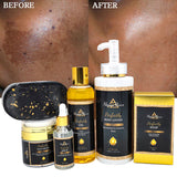 Private Label Vitamin C Skin Care Removing Dark Spots Body Care Nourishing Moisturizing Face Glow Skin Care Set for Black Women