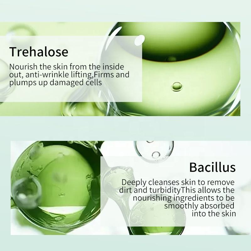 OEM Sale Skincare 6 Pcs Kit Cordyceps Sinensis Herbal Skin Care AHA Facial Care Wholesale Stock