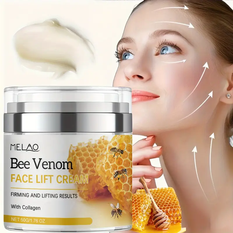 OEM Face Neck Firming Bee Venom Skin Care Removing & Repair Comprehensive Facial Cream Bee Venom Skin Treatment Bee Venom Cream